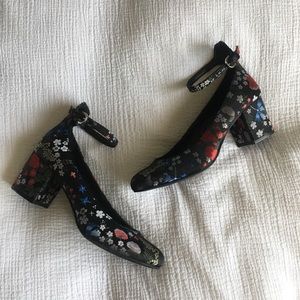 BP Block Heel with Ankle Strap